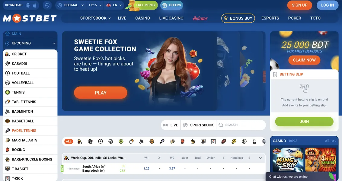 Overview of Mostbet Online