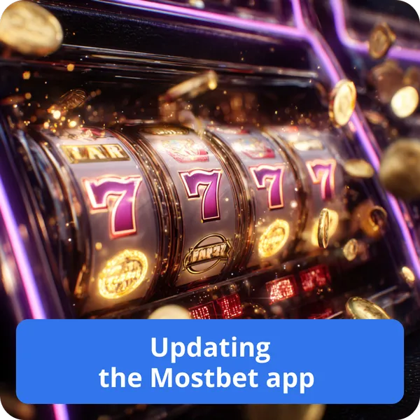 Updating the Mostbet app